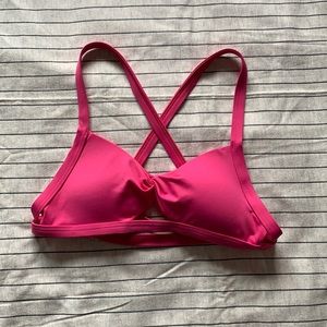 2/$15 Abercrombie Pink Bikini Top XS